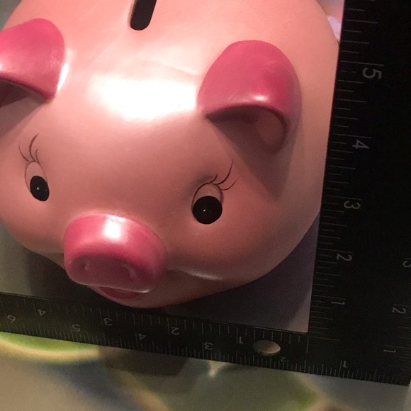 New Pink Ceramic 🐷Pink Pig Piggy Bank - Picture 14 of 16